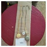 2 Pocket Watches and Locket