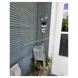 Vintage Metal Box and Decretive Rack