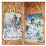 2 Metal Signs