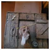 Plaster Craft Horse Clock