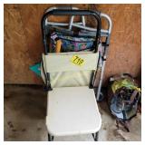 Walker, Grocery Bag with Seat