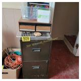 File Cabinet and everything on it