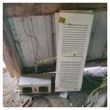 Cement Block and 2 Shutters