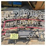Ice House Neon Sign, Neon Tube Broke
