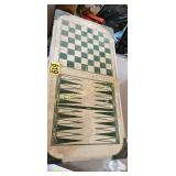 Checker/Chest, Backgmon Board