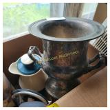 Rare Silver Plated Ice Bucket,  Kitchen Items