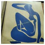 H. Matisse 52 Nu Blue Blue Nude Vintage Lithograph