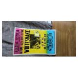 1980 Reading  Festival Poster featuring White