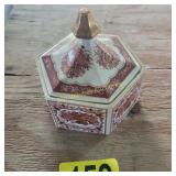 Japan Floral Trinket Box