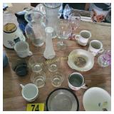 Plates, Cups, Glasses, Mugs