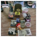Ash Trays, Coasters,
