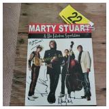 Marty Stewart Memorabilia Signed