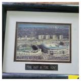 The New and Old  Chicago Stadium Comiskey Park