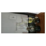 2 Vintage Oil Lamps