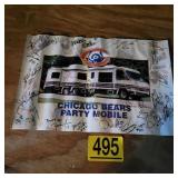 Signed Chicago  Bears Party Mobile