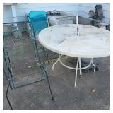 Patio Table and Chair