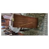 Dining Table, 1 Leaf and 5 Chairs