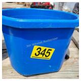 Bucket, Bowling Ball, Door Knobs