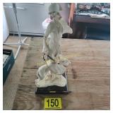Giuseppe Armani  Resin Figure " Lady with Dog"