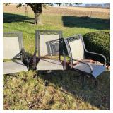 Patio Set  Chairs, Table, Umbrella