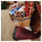 Christmas Paper, Bows, Tree Skirt