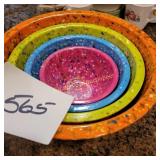 Zak Designs Confetti Bowls