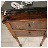 2 Drawer   Vintage Stand