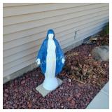 Cement Mary Statue