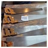 4 Hand Saws