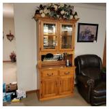 Beautiful Oak China Cabinet