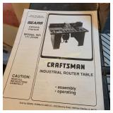 Craftsman Router Table