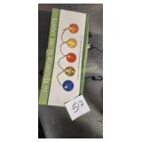 Globe Lights, Vintage Camper  Lights