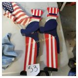 Uncle Sam Yard Decor
