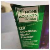 2 Snow Flake Illusion Projectors