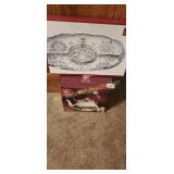 Glass Platter , Tea Pot