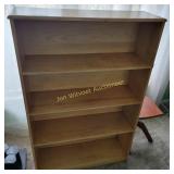 Blonde Bookcase 30"x10"x48"