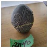 Isabel Bloom Grey Butterfly Spring Easter Egg