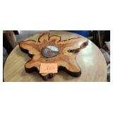 Wood Cutout Clock