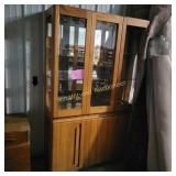 China Cabinet missing one panel of glass