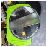 Etched Round Mirror