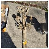 Ornate Wall Candle Holder, Metal