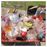 Glass Domes, Grapes, Glasses