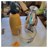 Seltzer Bottle, Water Container, Glass