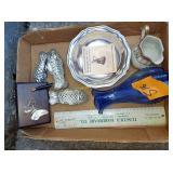 Wilton Pan, Blue Vase, Ruler