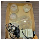 Vtg Glassware