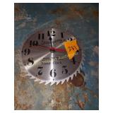 Buzz Saw Shop Clock