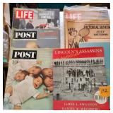 Vtg Magazines- Post, Life