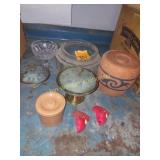 Crockery, Glass, Covered Dishes