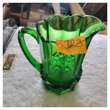 Pretty Green Pitcher