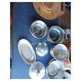 Hammered Alum Pieces